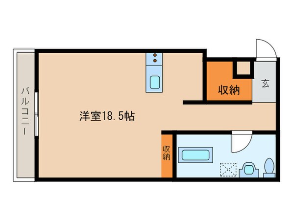 ＨＡＴＡＹＡアパートメントの物件間取画像